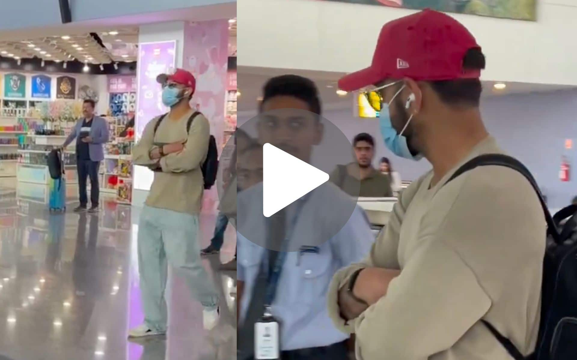 Virat Kohli Leaves In Disguise After Humiliating Loss To NZ In Bengaluru Test - Watch